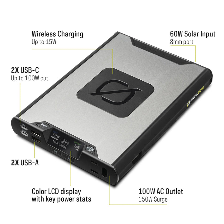 GOAL ZERO New Sherpa 100AC Power Bank