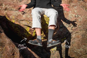 Bedrock Performance Split-Toe Sock