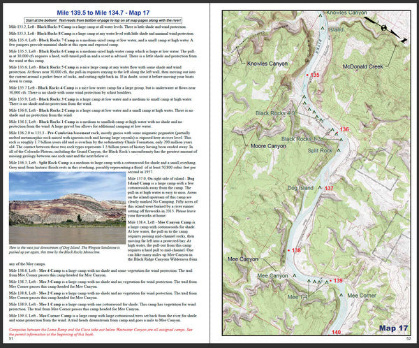 RiverMaps Colorado &amp; Green Rivers in the Canyonlands 3rd Edition Guide Book