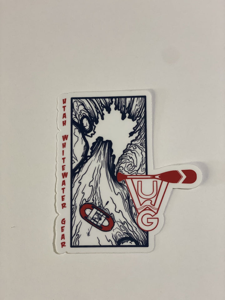 UWG Waterfall Sticker