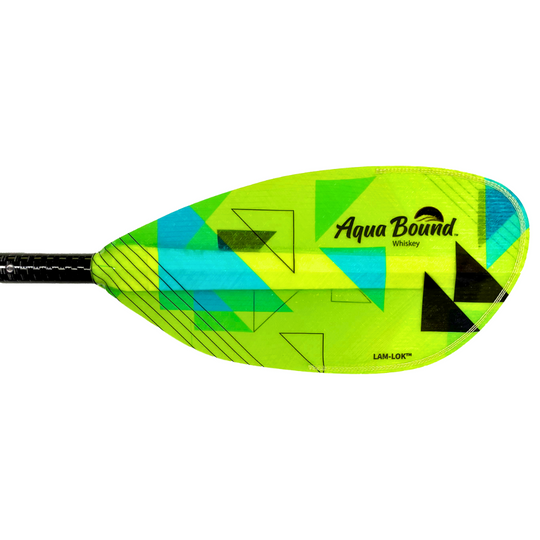 Aqua Bound Whiskey Fiberglass 4-Piece Straight Shaft Kayak Paddle