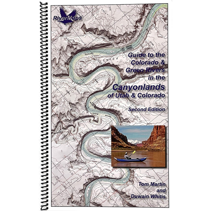 RiverMaps Colorado &amp; Green Rivers in the Canyonlands 2nd Edition Guide Book Closeout*