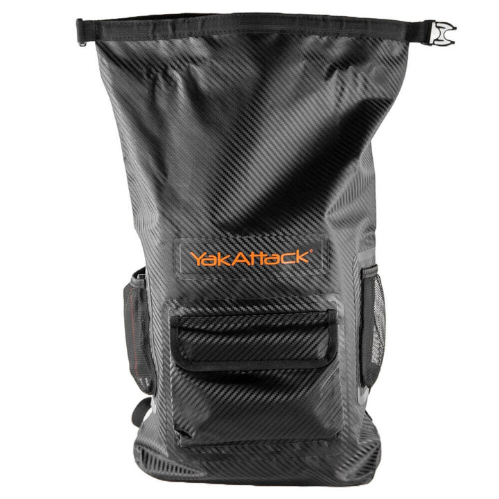 YakAttack 20L Roll-Top Drybag Backpack-Black