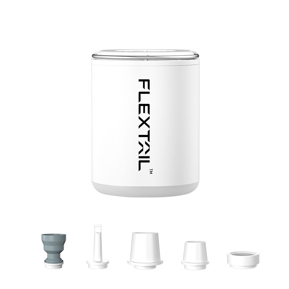 Flextail TINY PUMP 2X -Ultimate 3-in-1 Outdoor Pump with Camping Lamp
