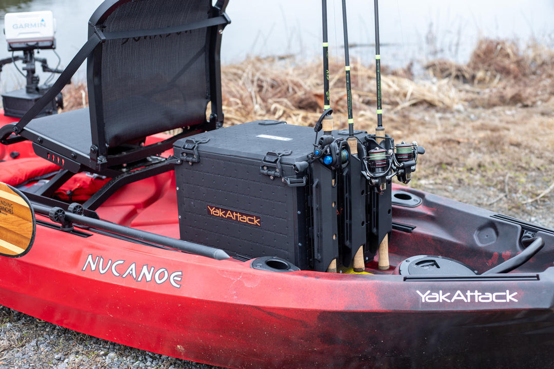 YakAttack BlackPak Pro Kayak Fishing Crate - 13" x 16"