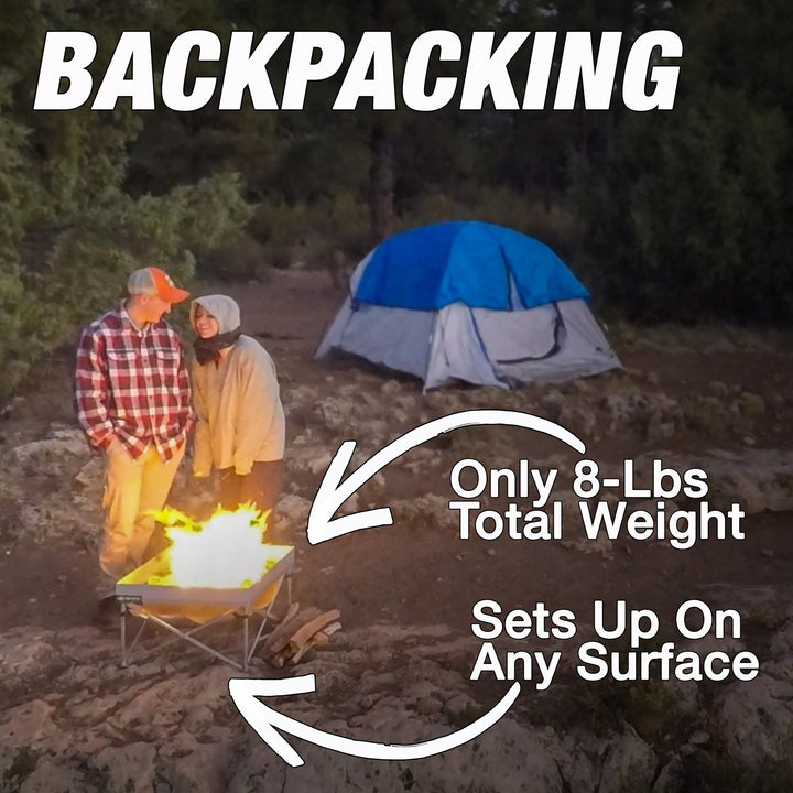 Fireside Outdoor Pop-Up Pit