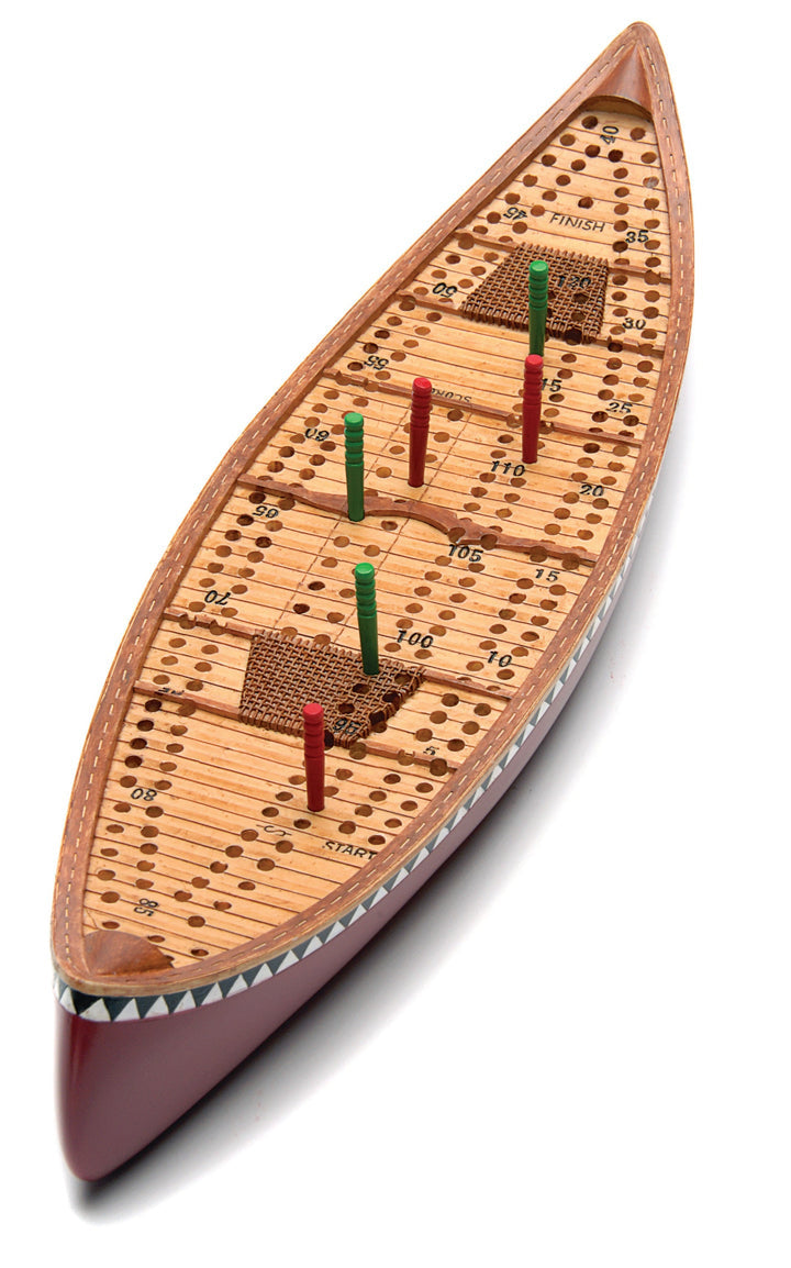 GSI Canoe Cribbage Board
