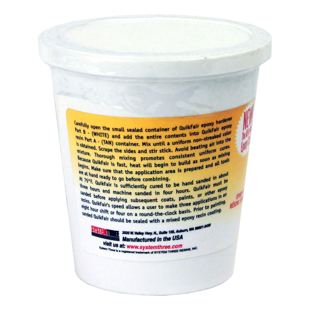 Sawyer Quikfair Fairing Putty - 4.5 fluid oz
