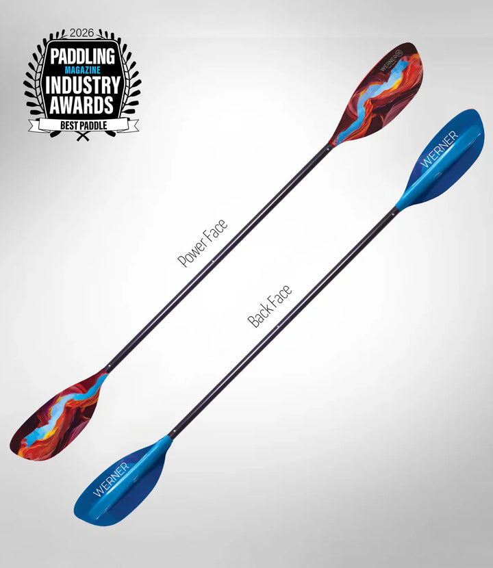 Werner Pack-Tour M 4 Piece Adjustable Pack Raft Paddle