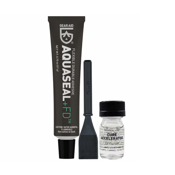 Gear Aid Aquaseal+FD Repair Adhesive + Cure Accelerator
