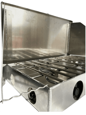 22″ 2 Burner Partner Stove With Windscreen