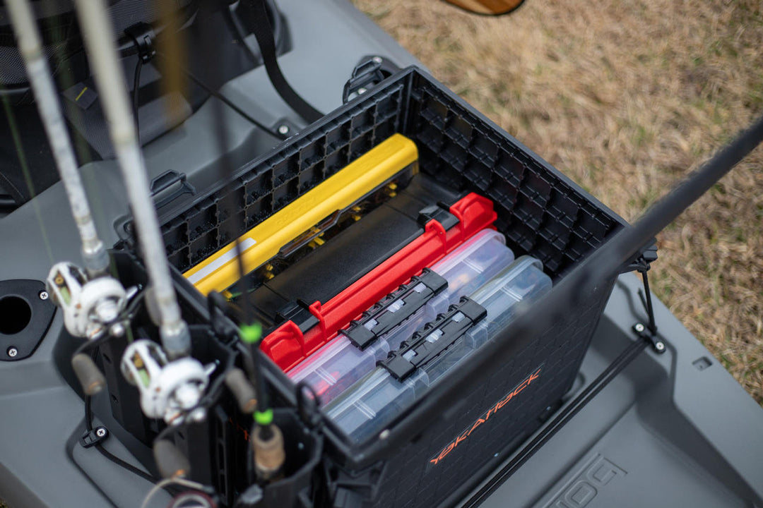 YakAttack BlackPak Pro Kayak Fishing Crate - 13" x 16"