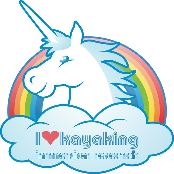 IR I Love Kayaking  (And More!) Sticker