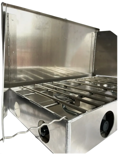 18″ 2 Burner Partner Stove With Windscreen