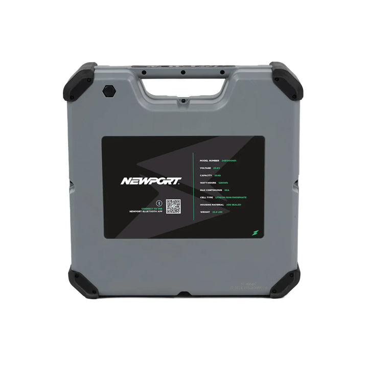 Newport 24V 50Ah LoPRO Lithium LifePO4 Battery