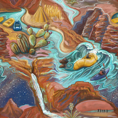 River Station Limited Edition - Grand Canyon Throw Bag