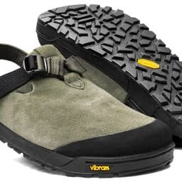 Bedrock Mountain Clog - Leather Suede (Sagebrush)