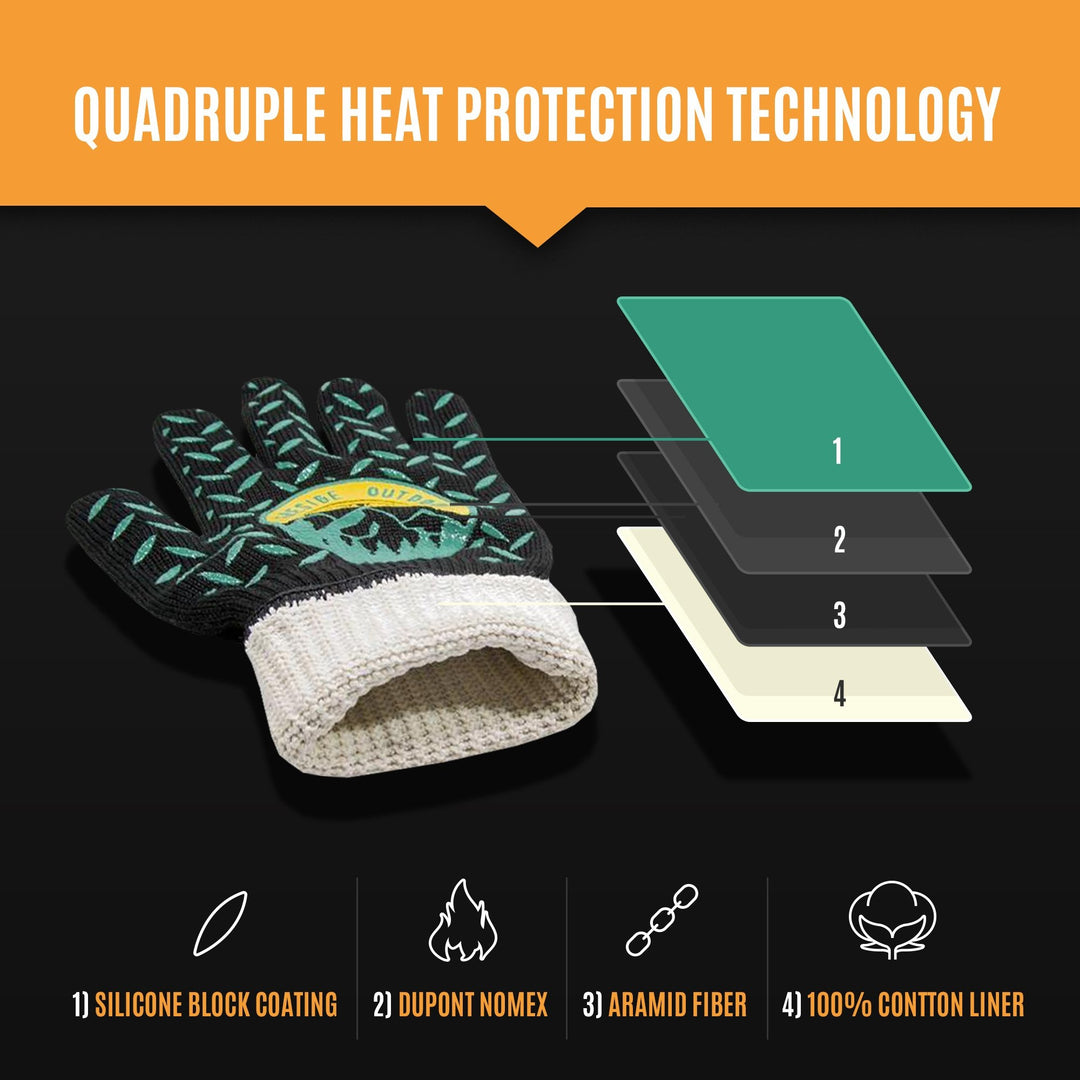 Fireside Outdoor Thermal Protection Gloves