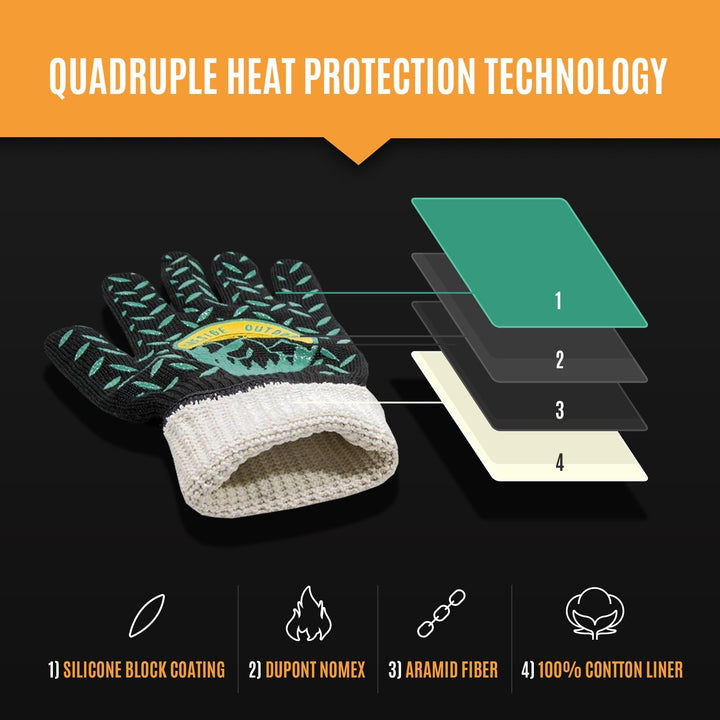 Fireside Outdoor Thermal Protection Gloves
