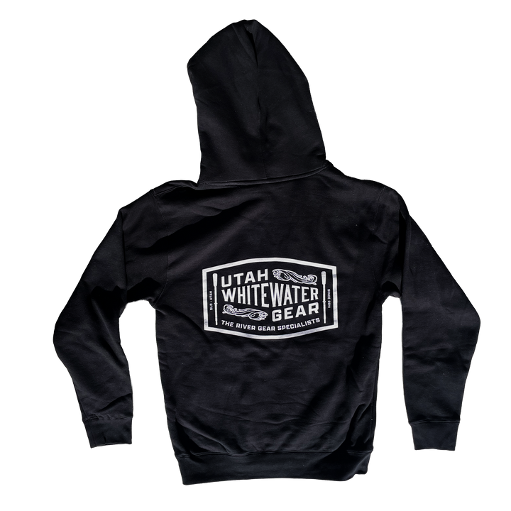 NEW Logo! Utah Whitewater Gear Logo Hoodie