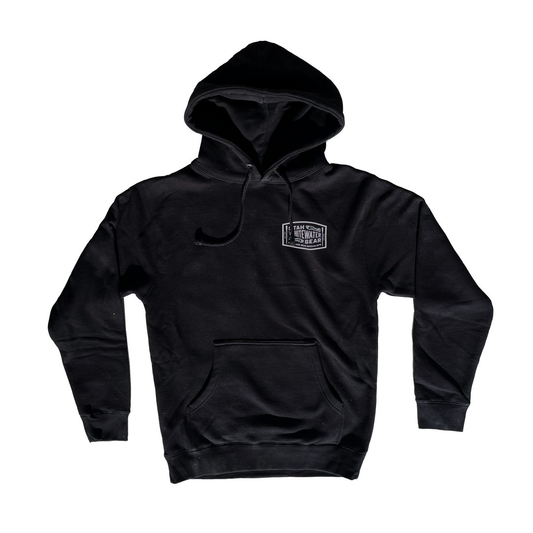 NEW Logo! Utah Whitewater Gear Logo Hoodie