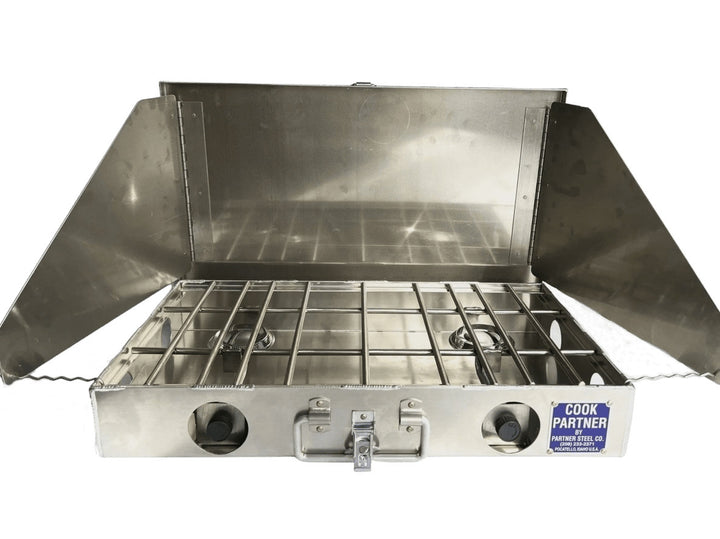 18″ 2 Burner Partner Stove With Windscreen