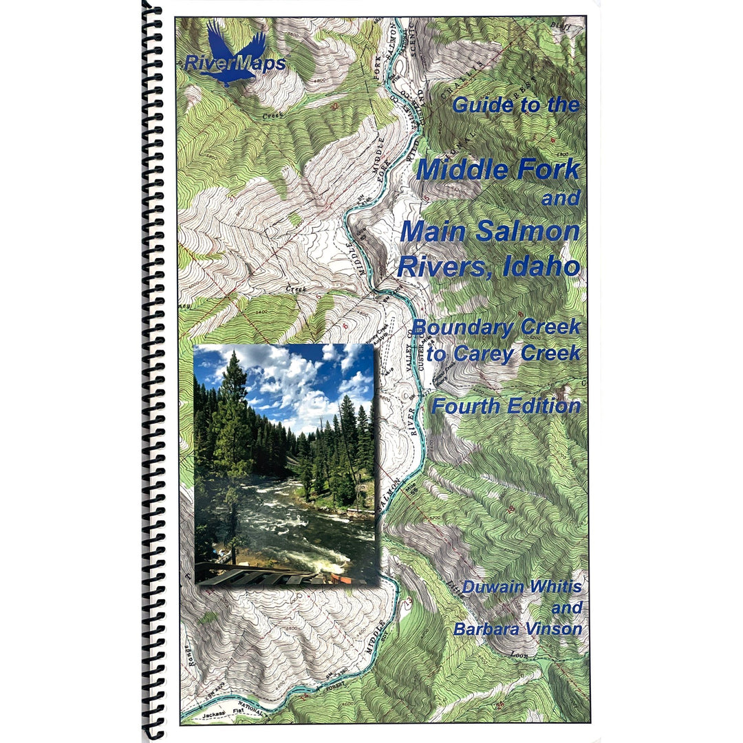 RiverMaps Middle Fork &amp; Main Salmon River 4th Edition Guide Book Closeout*
