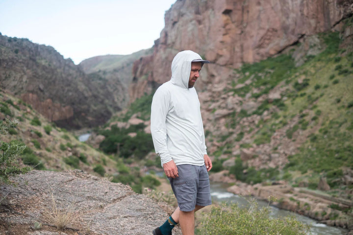 River Station UPF 50 Hooded Sun Shirt Mens