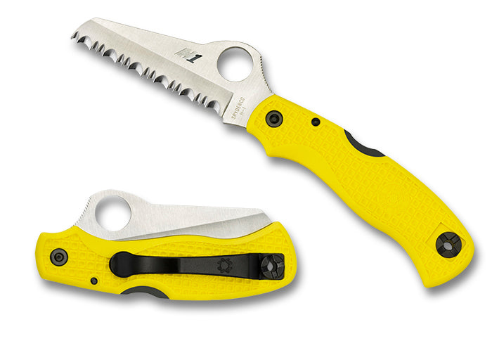 Spyderco Saver Salt™ CLIPIT® Yellow FRN