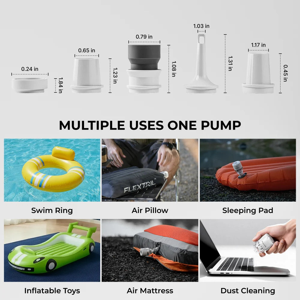 Flextail TINY PUMP 3X: Maximum Power for Ultralight Adventures