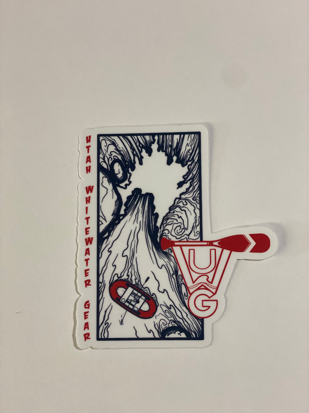 UWG Waterfall Sticker