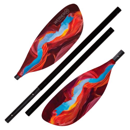 Werner Pack-Tour M 4 Piece Adjustable Pack Raft Paddle