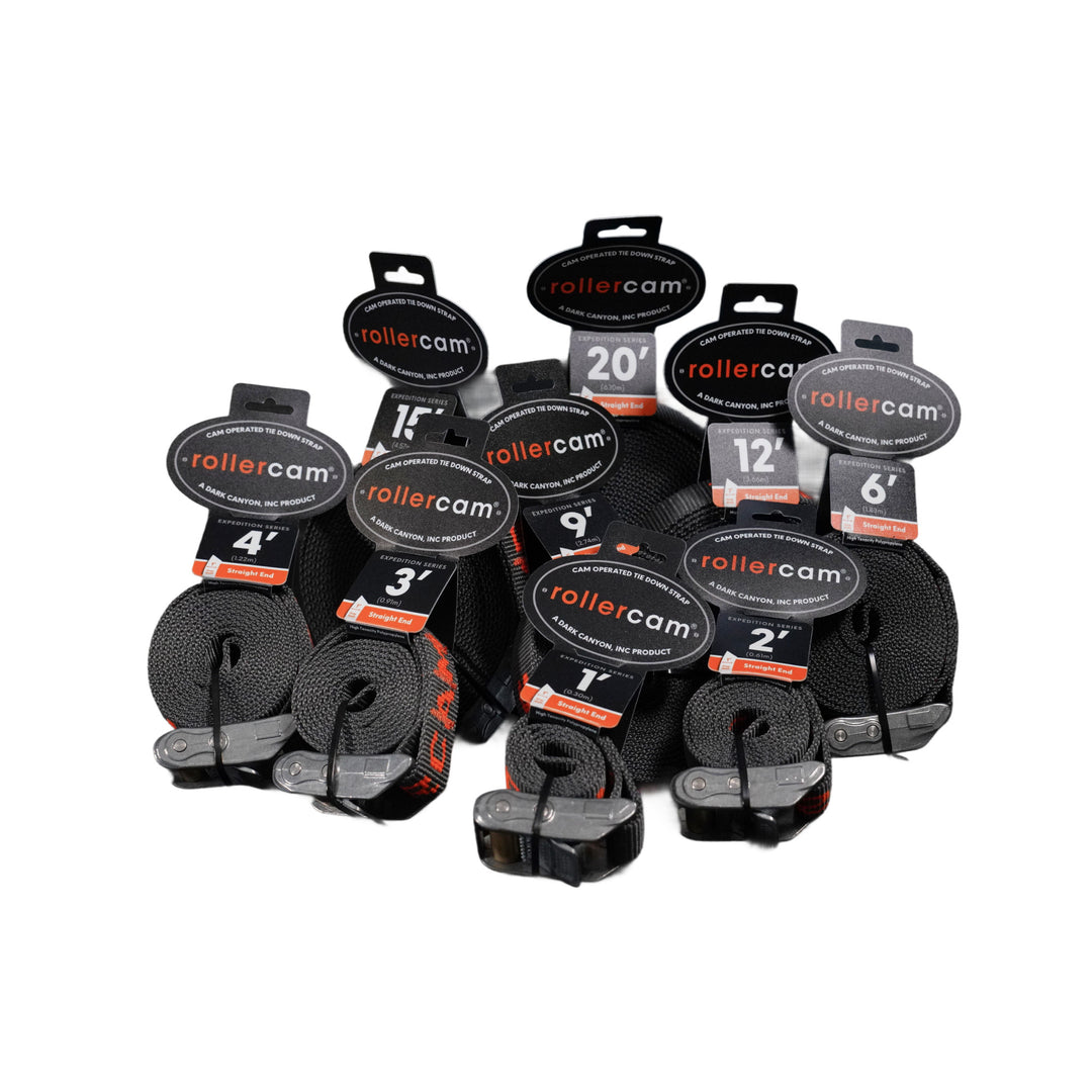 Rollercam Expedition  1" Straight End Straps