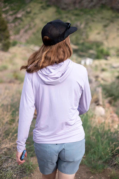 River Station UPF 50 Hooded Sun Shirt Women&