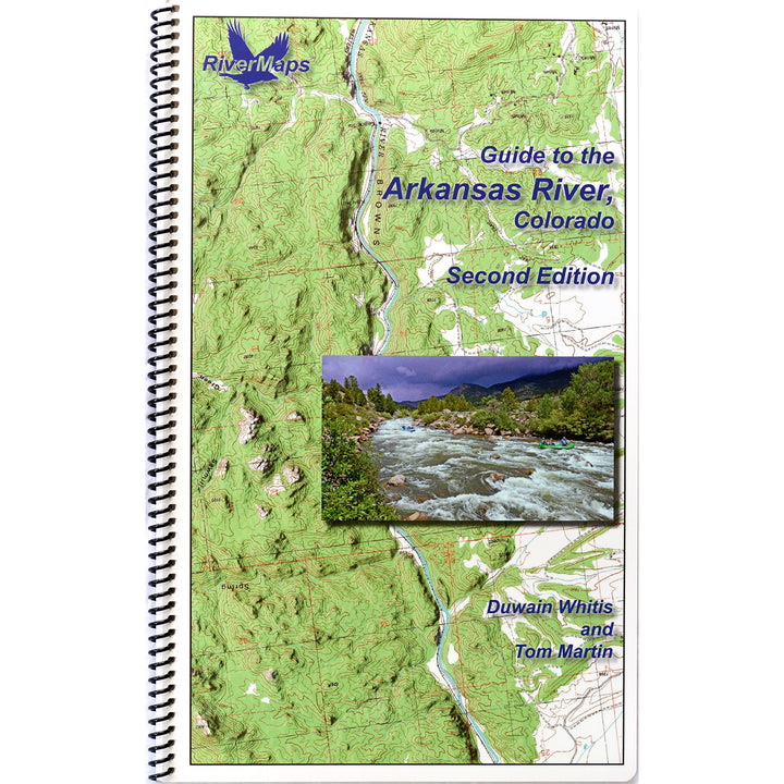 RiverMaps Arkansas River Colorado  Second Edition Guide Book