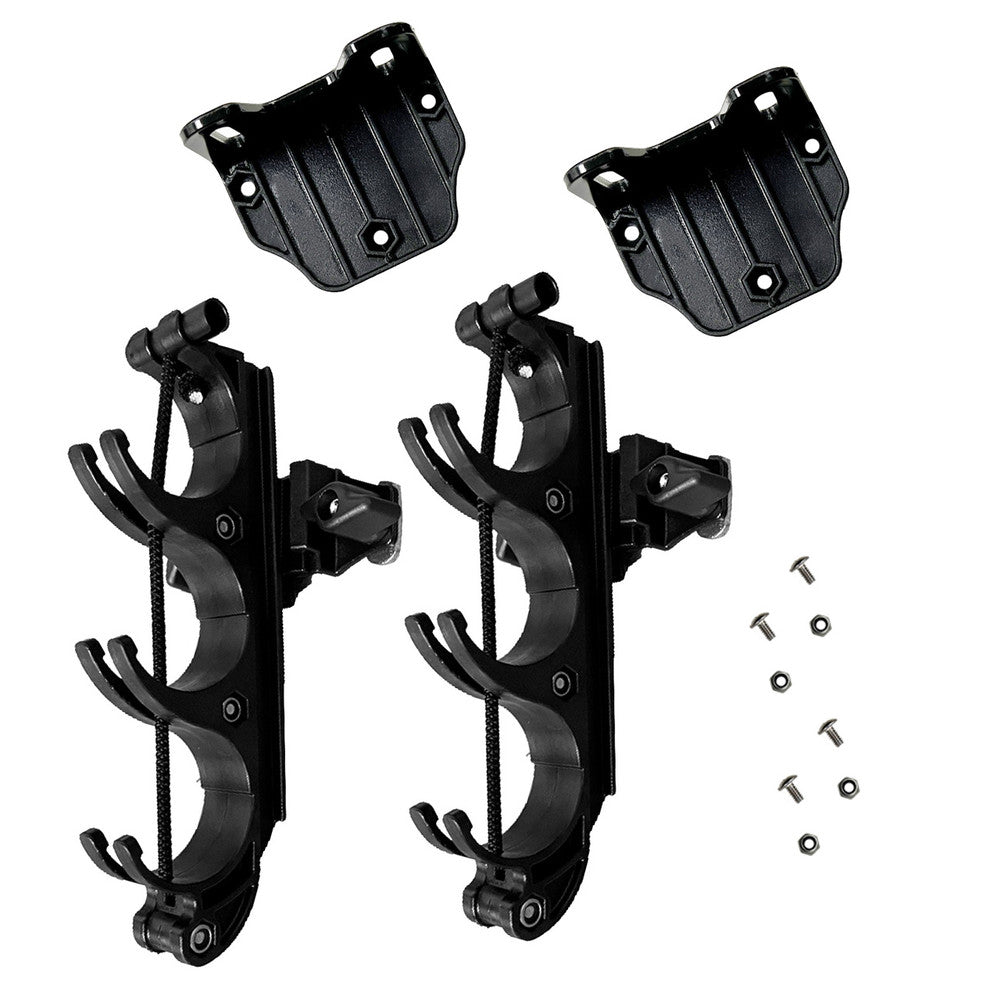 Jackson Kayak Triple Rod &amp; Paddle Stagers, L-Brackets x2