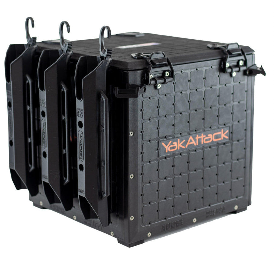 YakAttack  BlackPak Pro Kayak Fishing Crate - 13" x 13"