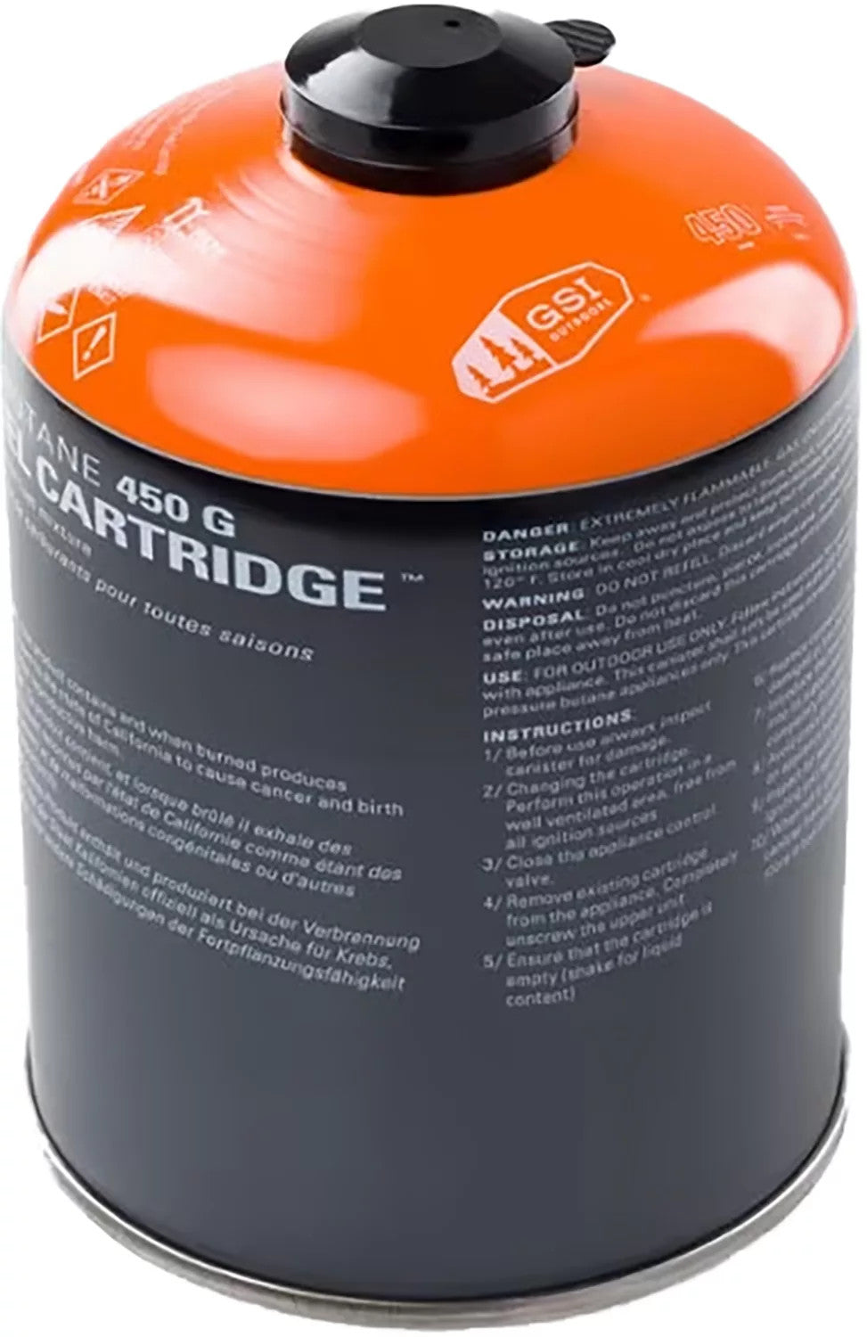 GSI Isobutane 450 G Fuel Cartridge